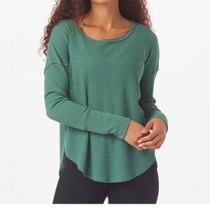 Glyder Freestyle Long Tee in Silver Pine- NEW